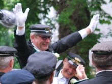 Jubiläumskönig 2009 Andreas Hagelstein