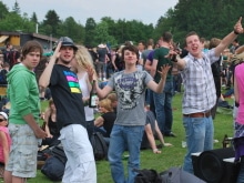 Vatertag auf der Almhütte in Dreihausen 2009