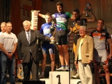 Siegerehrung Radrennen Großer Preis des Autohauses ROSIER 2009