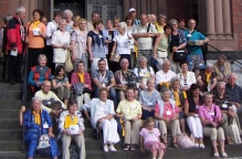 Internationale Pilgergruppe