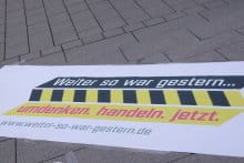 VERDI Protest in Arnsberg-Neheim 19.03.2010
