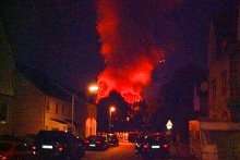 Brand Hüsten Wertstoffbringhof 18.07.2010