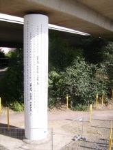 Autobahnträger an der Ruhr