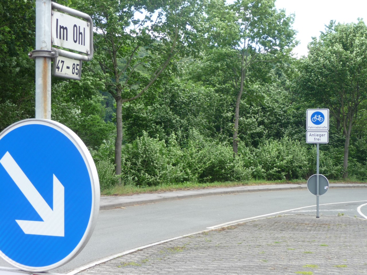 im ohl fahrradstrasse