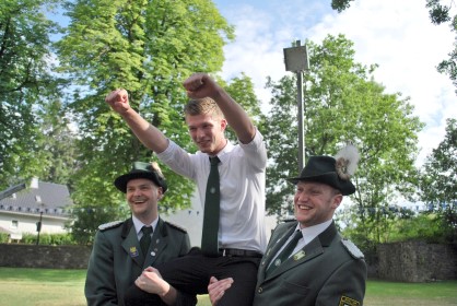 Jungschützenkönig Neheim 2013 Trevor Mikos