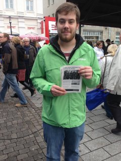 Flyer Greenpeace Aktivisten