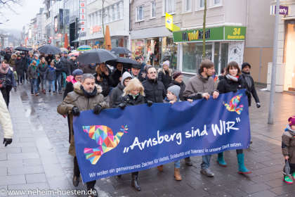Arnsberg sind WIR - Friedlicher Spaziergung