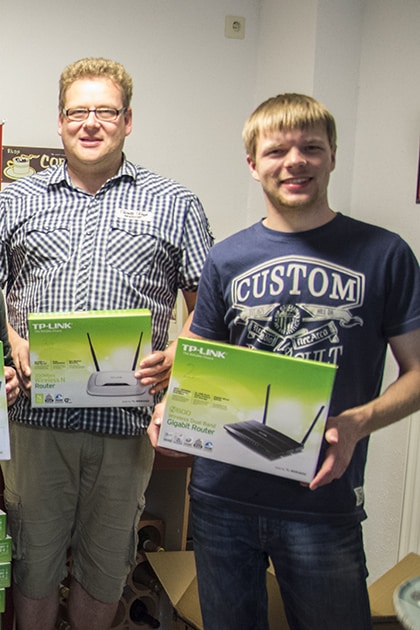 Freifunker und Piraten: Ronny Gängler und Daniel Wagner