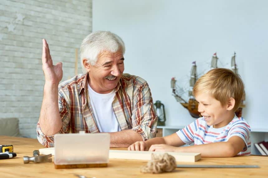 Grandfather and Grandson