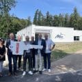 Eröffnung Lehrschwimmbecken Hüsten mit Verantwortlichen und Unterstützern