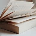 close up of pages of a book /open book /reading /