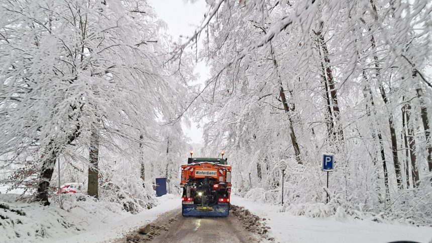 Winterdienst im Einsatz