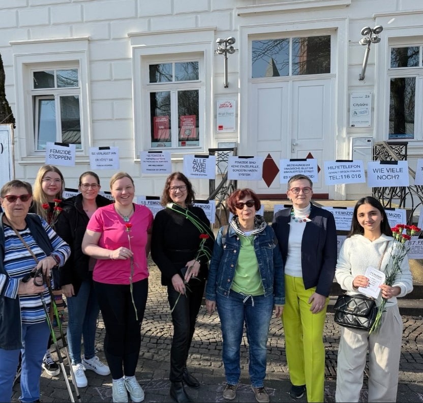 SPD-Frauen thematisieren geschlechtsspezifische Gewalt: Von der Nelke zum politischen Handeln