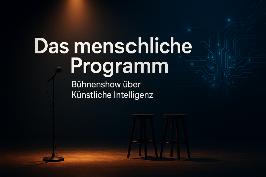 Das menschliche Programm - Bühnenshow über Künstliche Intelligenz