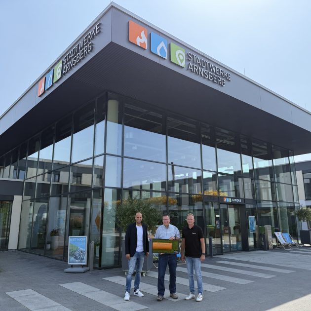 Neue Wege geht die Stadt Arnsberg: Beim Kanalbau im „Hohlweg“ wird erstmals vor Ort das ressourcenschonende Kunststoff-Abwassersystem nevoPP eingesetzt.