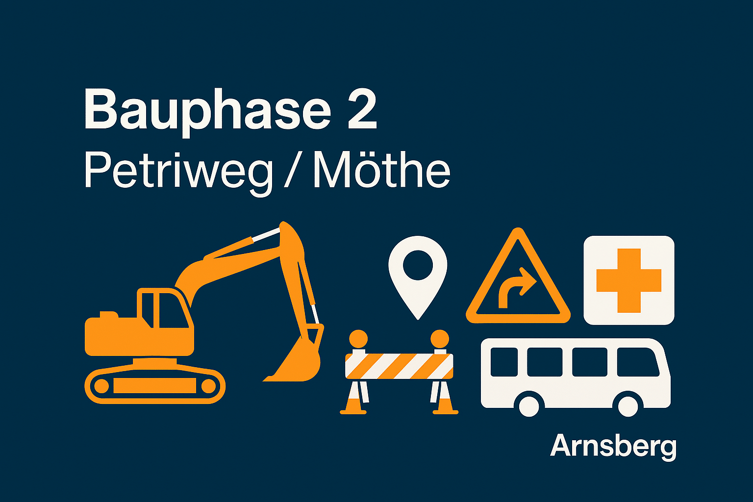 Ausbauarbeiten am Petriweg gehen gut voran – Zweite Bauphase in der Möthe startet