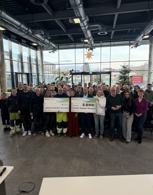 Stadtwerke Arnsberg spenden 2.600 Euro