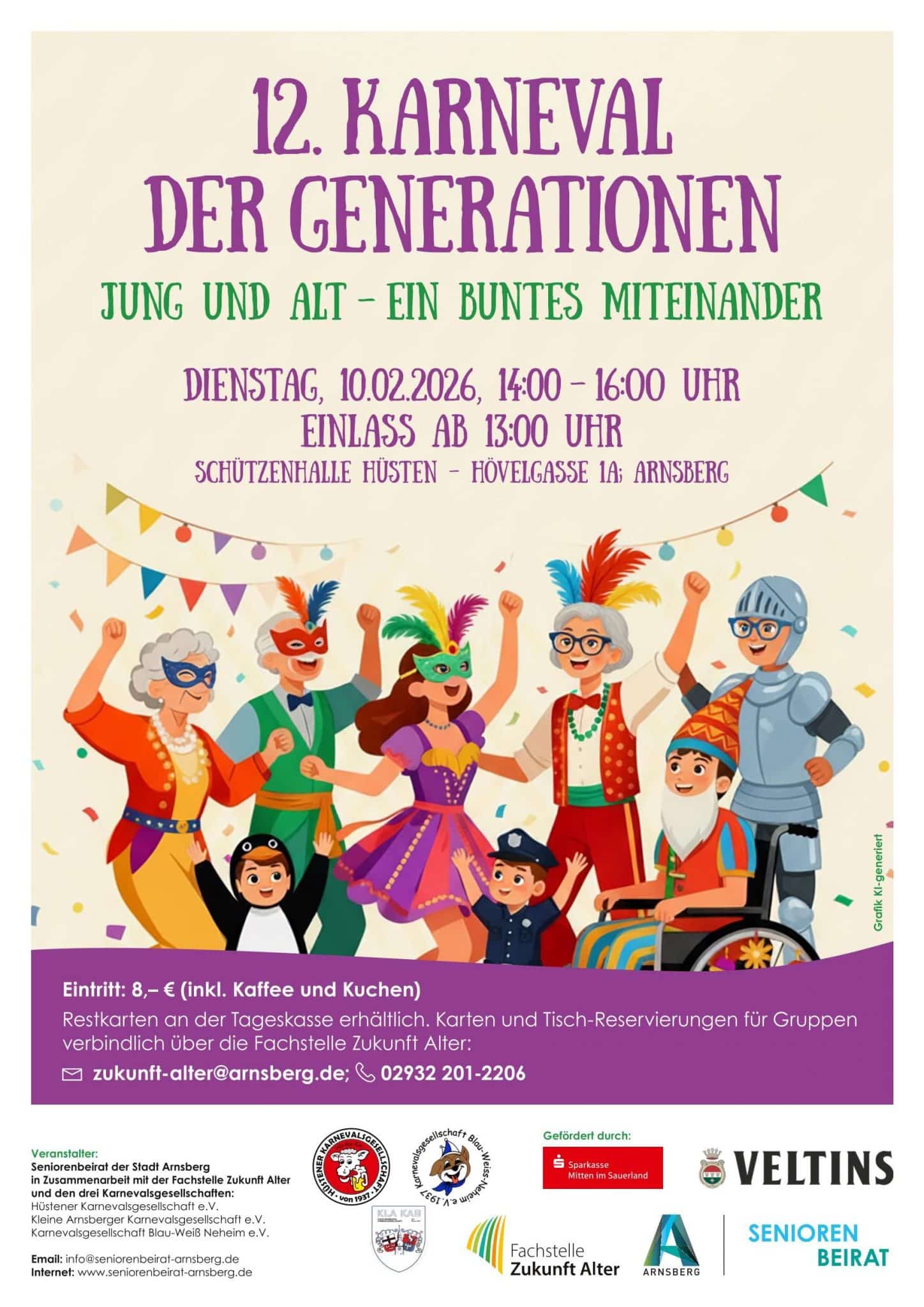 Karneval der Generationen 2026
