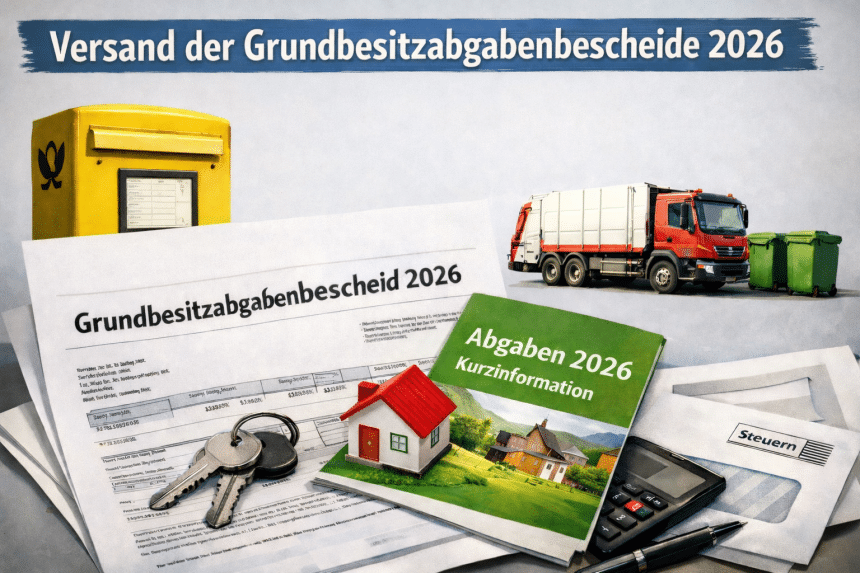 Grundbesitzabgabenbescheide 2026