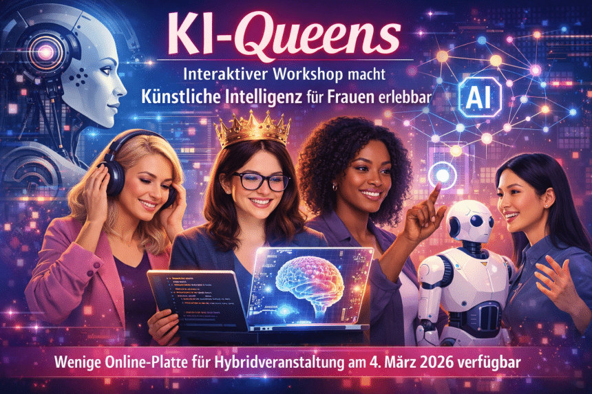 KI-Queens: Interaktiver Workshop macht Künstliche Intelligenz für Frauen