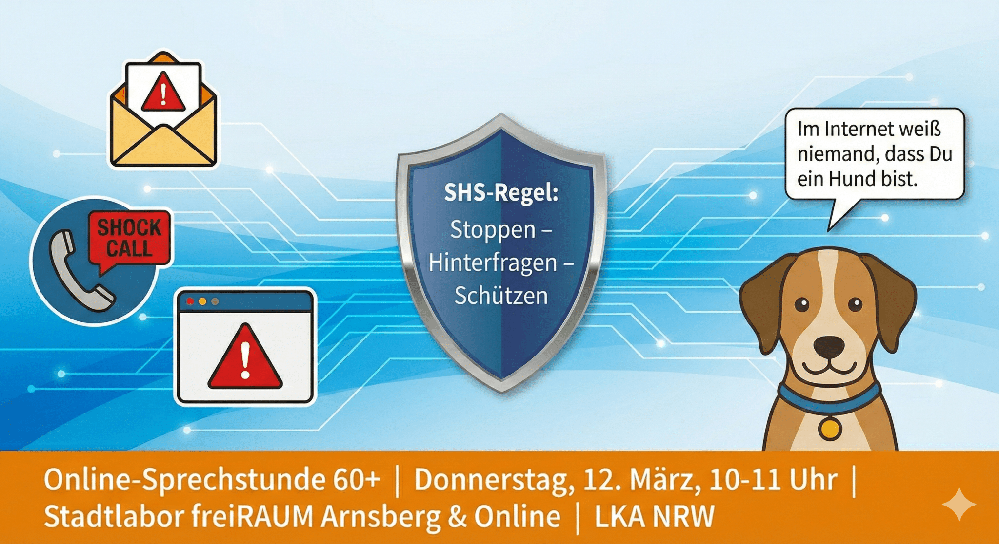 Betrüger austricksen mit der SHS-Regel