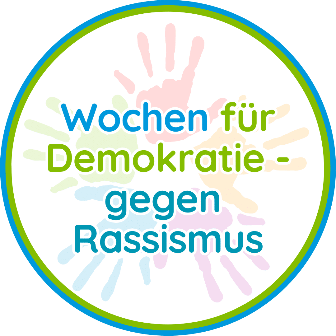 Button Demokratiewochen (Copyright: Stadt Arnsberg)