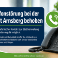 Telefonstörung bei der Stadtverwaltung Arnsberg behoben