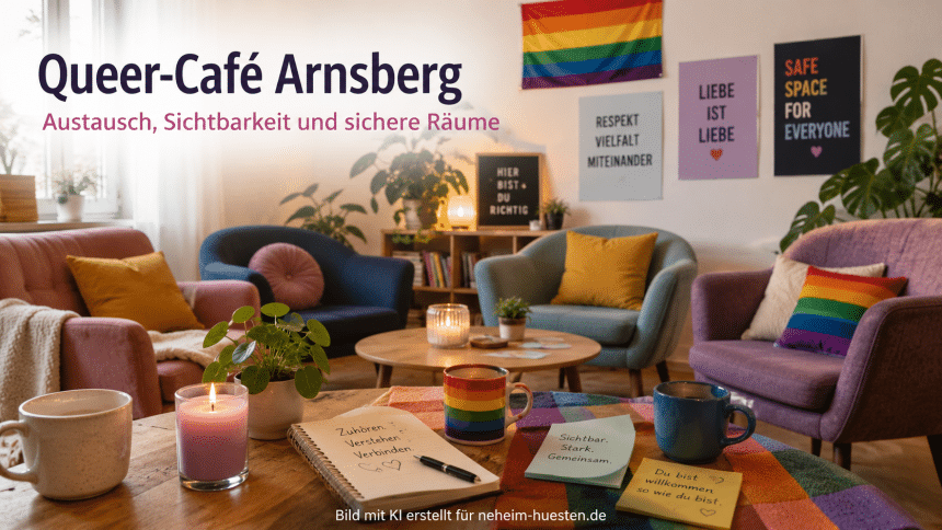 Queer-Café Arnsberg: Ein geschützter Treffraum für queere Jugendliche.