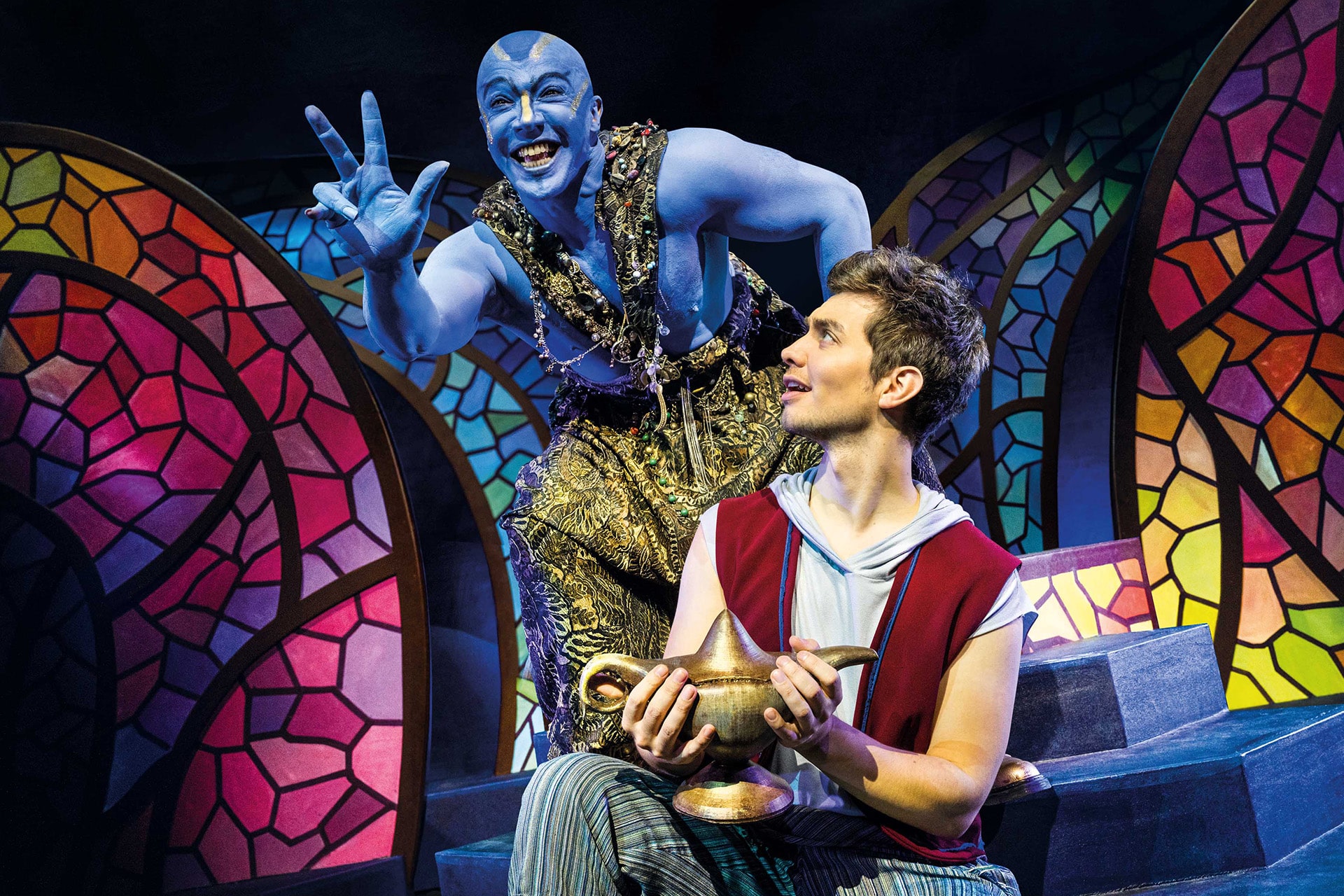 Szenenbild aus Aladin - das Musical von Theater Liberi